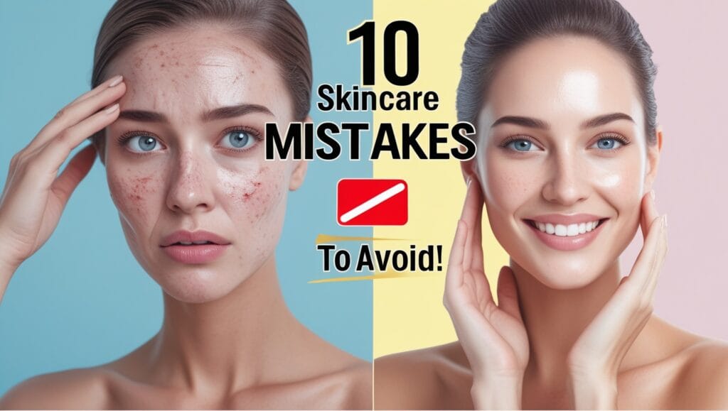 10 Common Skincare Mistakes & How to Fix Them | Skincare Tips for Clear Skin