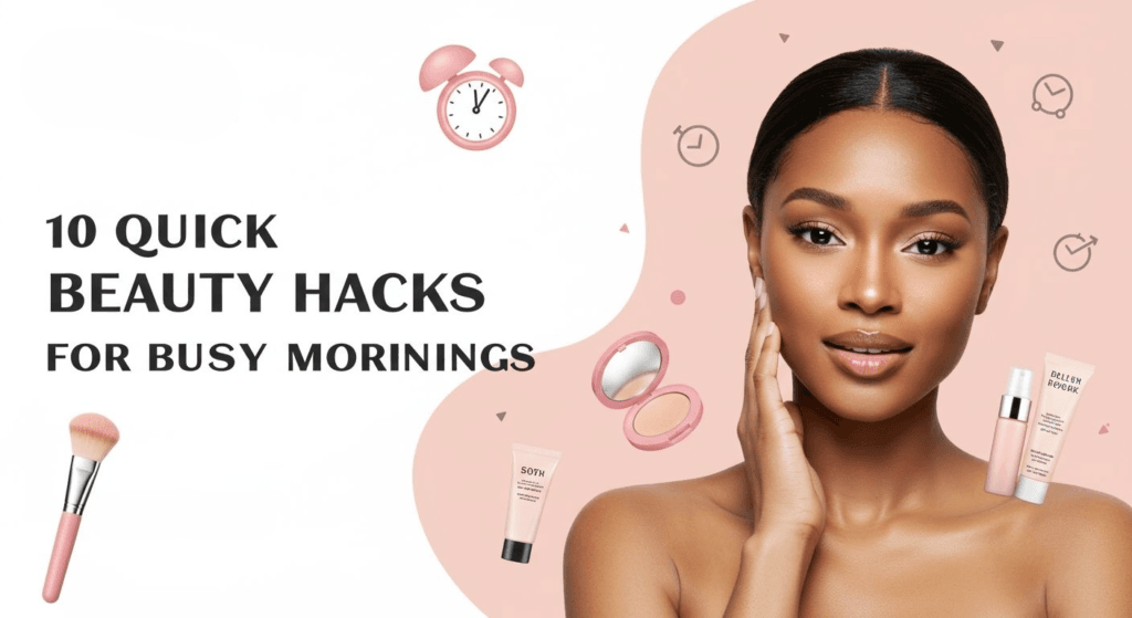 10 Quick Beauty Hacks for Busy Mornings: Time-Saving Tips for Your Skincare and Makeup Routine