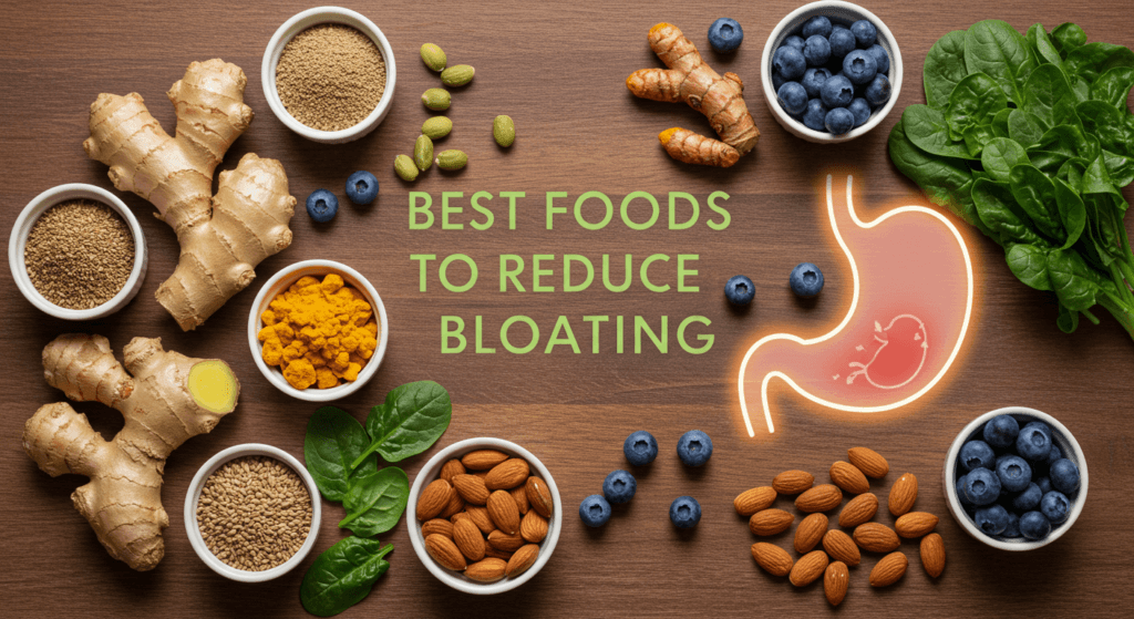 Top 10 Anti-Inflammatory Foods to Reduce Bloating Naturally